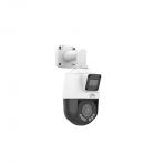 UNV FullHD 1080p 2MP LightHunter Dual-Lens Mini PTZ IP Security Camera with a 2.8mm Fixed Lens On Top